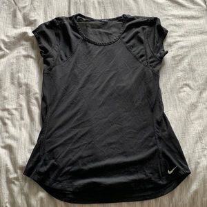 Nike Workout Top with Mesh Panels